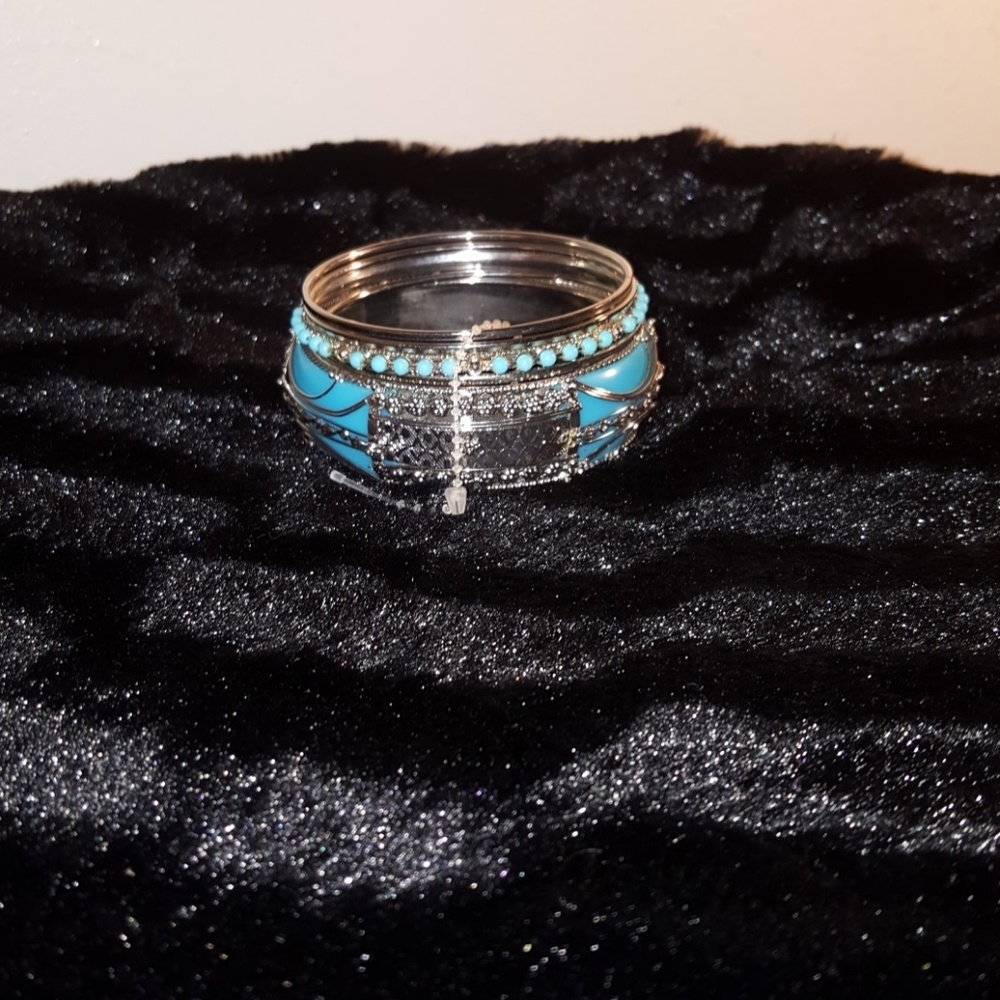 Turquoise Indian Bangles